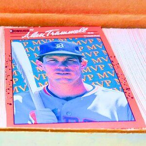 1990 Donruss Complete Baseball Card Set Vintage MLB Cards